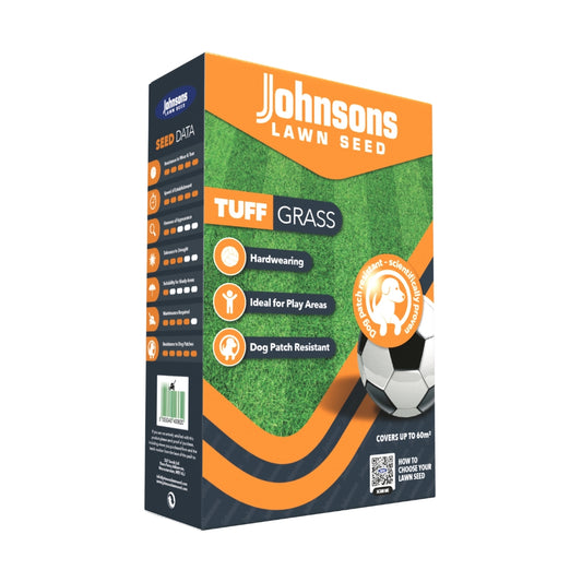 Tuffgrass Lawn Seed Dog Patch Resistant Grass Seed 60m2