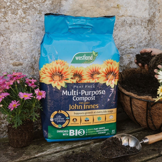 Westland Peat Free Multi Purpose Compost with John Innes 25L