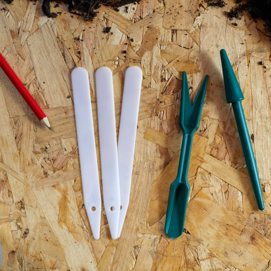 Widger Dibber, Pencil & Plant Labels Set 15cm 25 Pack