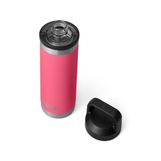YETI Rambler 18oz Bottle with Colour-Matched Straw Cap Tropical Pink