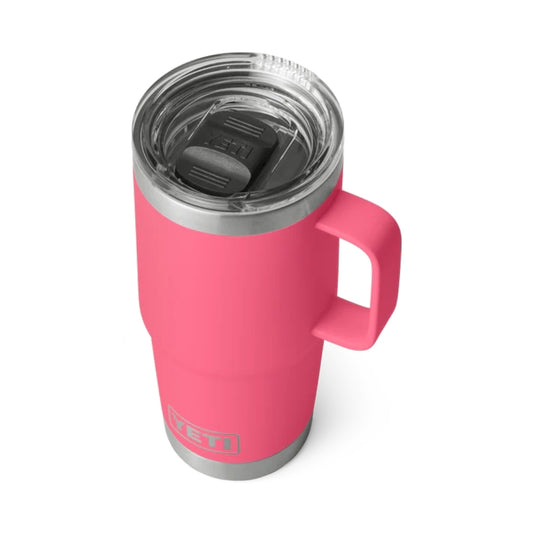 YETI Rambler 20oz Travel Mug Tropical Pink