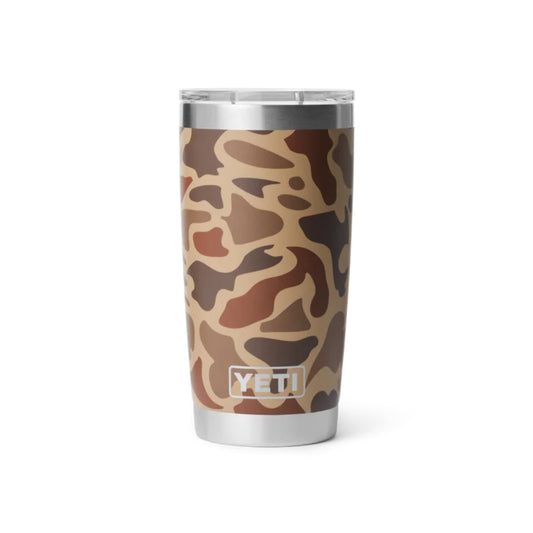 YETI Rambler 20oz Tumbler Wetlands Camo