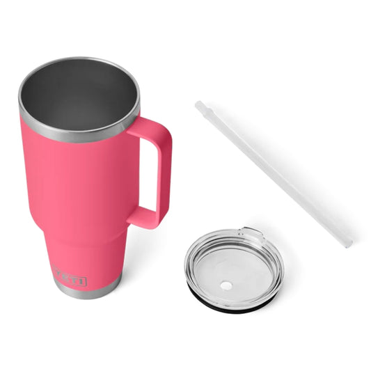 YETI Rambler 42oz Straw Mug Tropical Pink