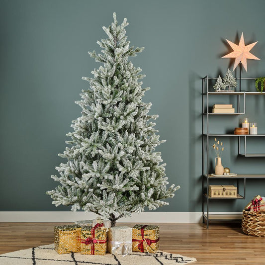 Allison Pine Snowy 6ft Artificial Christmas Tree