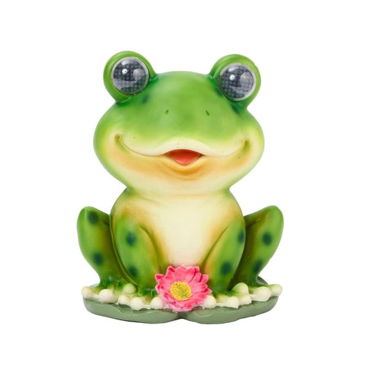 Blinkin' Frog Solar Light