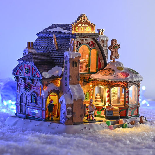 Christmas Lemax Village: Mrs. Claus' Kitchen