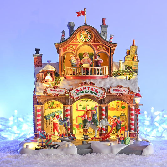 Christmas Lemax Village: Santa's Workshop
