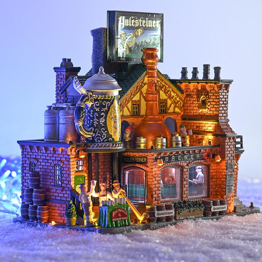 Christmas Lemax Village: Yulesteiner Brewery