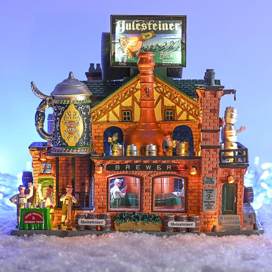 Christmas Lemax Village: Yulesteiner Brewery