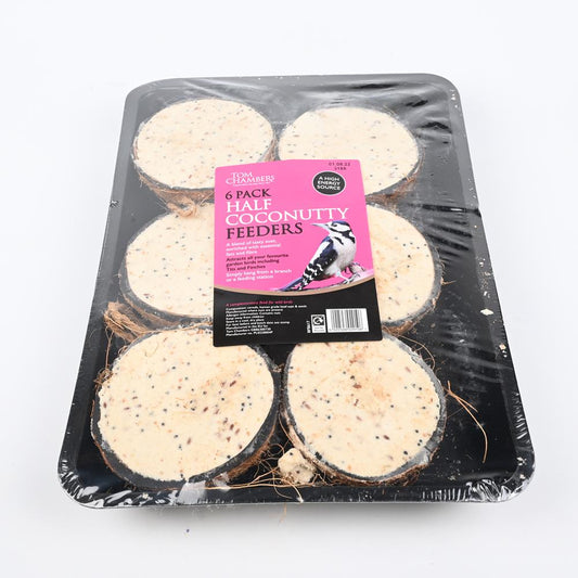 Coconut - 6 Pack Of Half Coconut