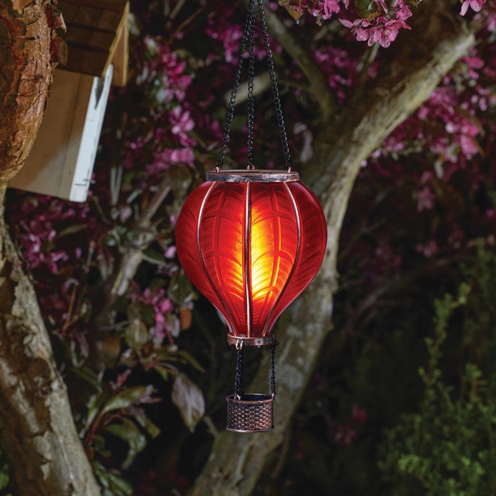 Fiesta Flaming Balloon Solar Light