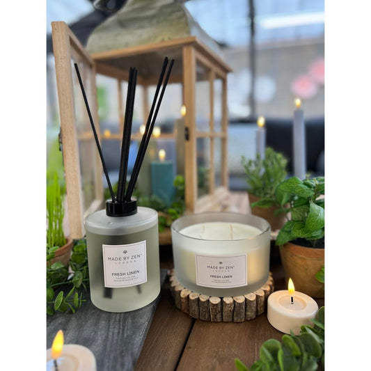 Fresh Linen Large Reed Diffuser 500ml
