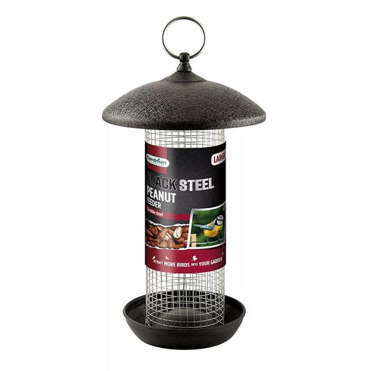 Gardman  Black Steel Large Peanut Feeder
