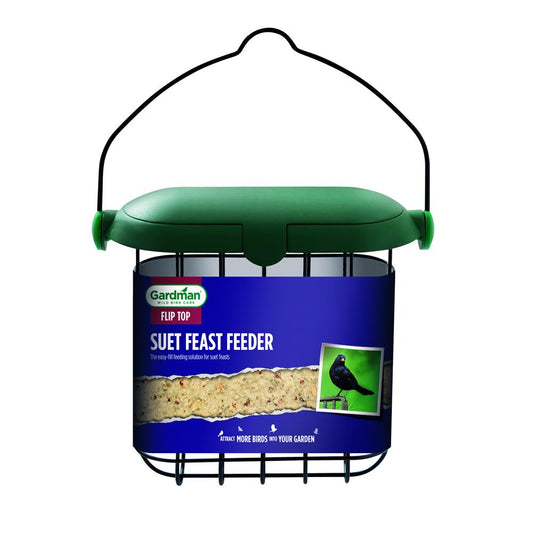 Gardman  Flip Top Suet Feast Feeder
