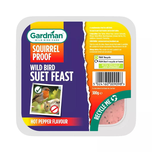 Gardman Squirrel Proof Suet Feast