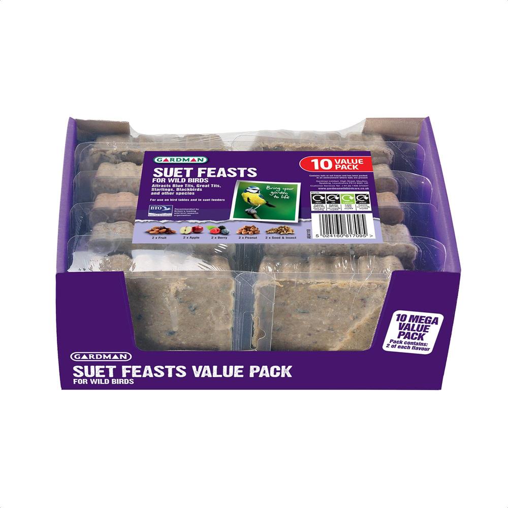 Gardman Suet Feast 10 Pack