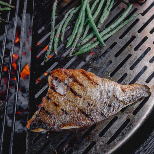 Half Moon SS Cooking Grate (Fish & Veg) - Big Joe