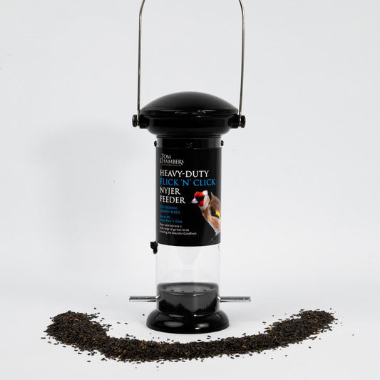 Heavy Duty Flick 'N' Click Nyjer Feeder