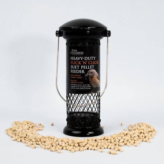 Heavy Duty Flick 'N' Click Suet Pellet Feeder