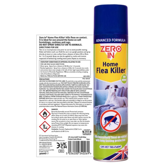 Home Flea Spray - 300ml Aerosol