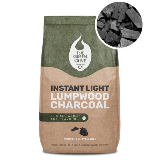 Instant Light Lumpwood Charcoal 2x1kg