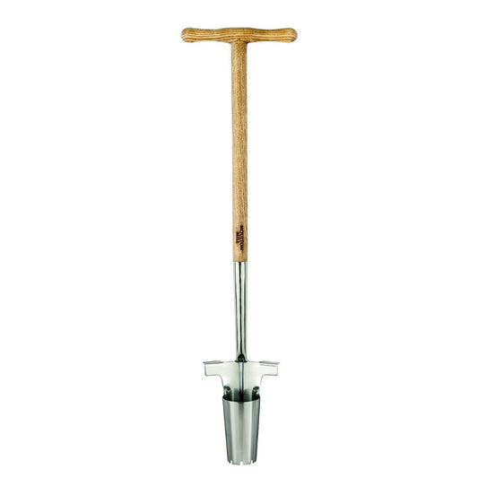 Kent & Stowe Long Handled Bulb Planter Stainless Steel