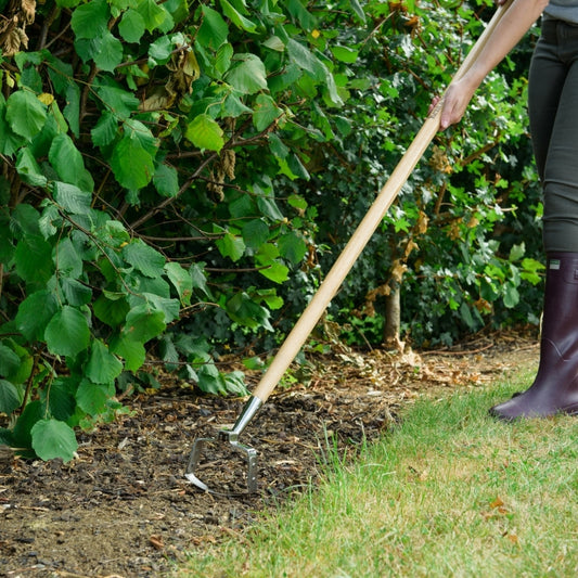 Kent & Stowe Long Handled Oscillating Hoe Stainless Steel