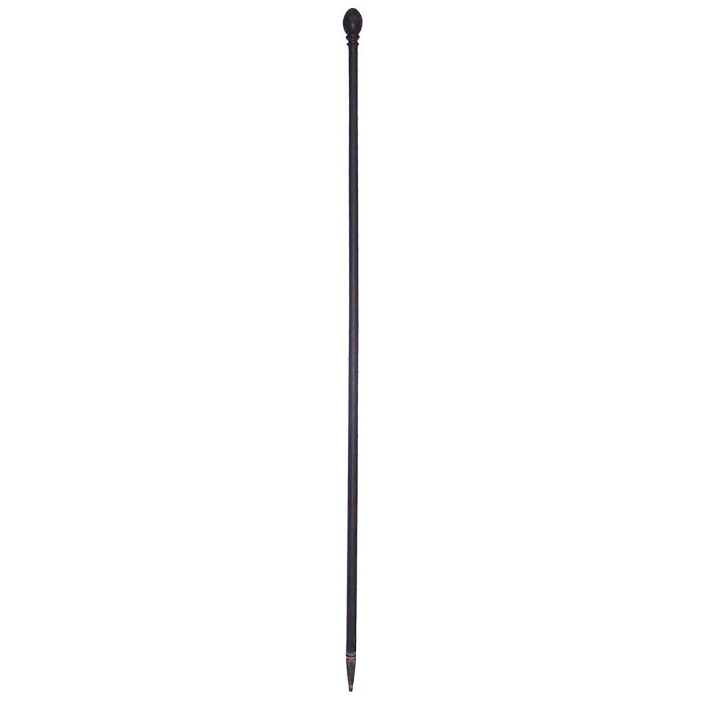 Large 48" Multi-Purpose Grid Latch Post Stake, H1.2m, Black
