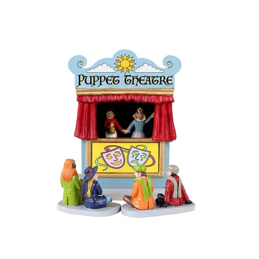 Lemax Christmas Model Village: Puppet Theatre, Set Of 3 pieces