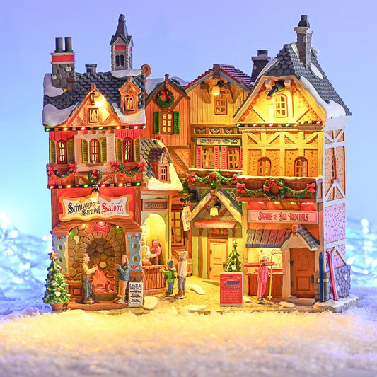 Lemax Christmas Village: Alpine Winter Shops