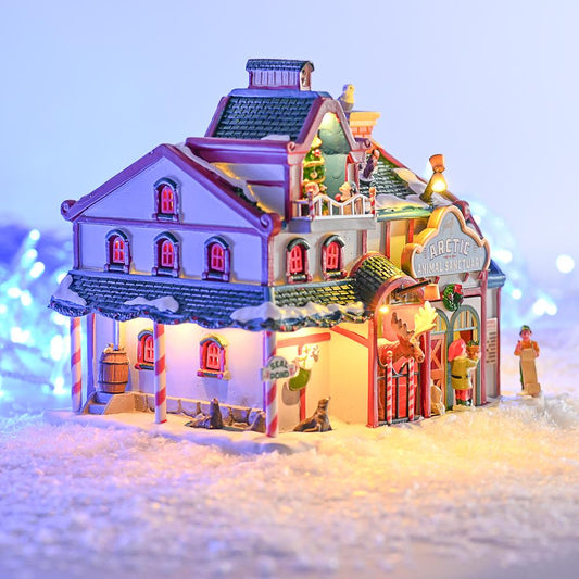 Lemax Christmas Village: Arctic Animal Sanctuary