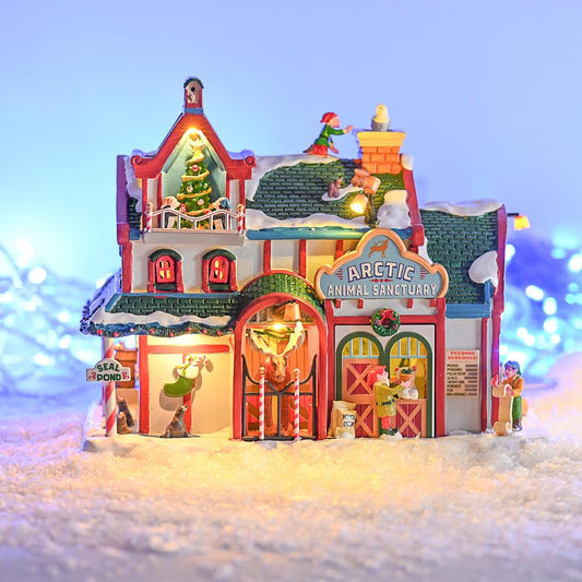 Lemax Christmas Village: Arctic Animal Sanctuary