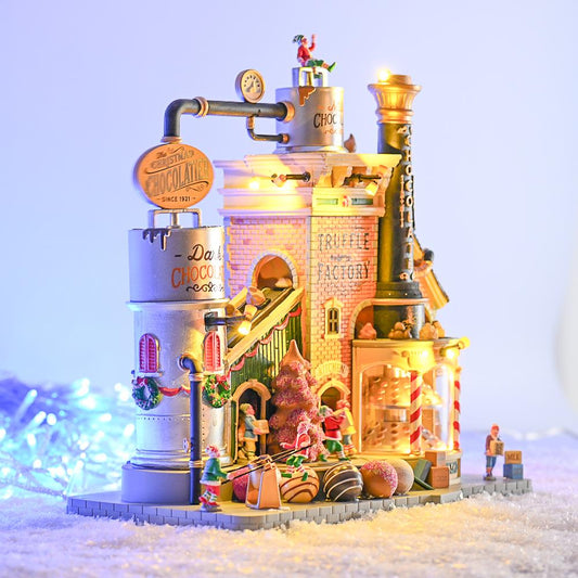 Lemax Christmas Village: Christmas Chocolatier Truffle Factory