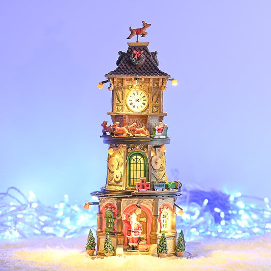 Lemax Christmas Village: Christmas Clock Tower