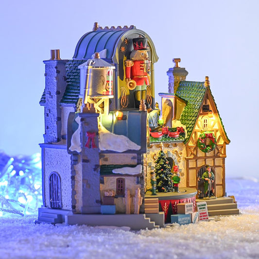 Lemax Christmas Village: Ludwig’s Wooden Nutcracker Factory
