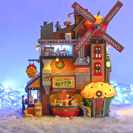 Lemax Christmas Village: Miss Milly's Muffin Mill