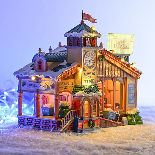 Lemax Christmas Village: North Pole Mail Room