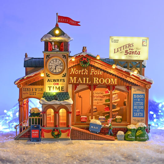 Lemax Christmas Village: North Pole Mail Room
