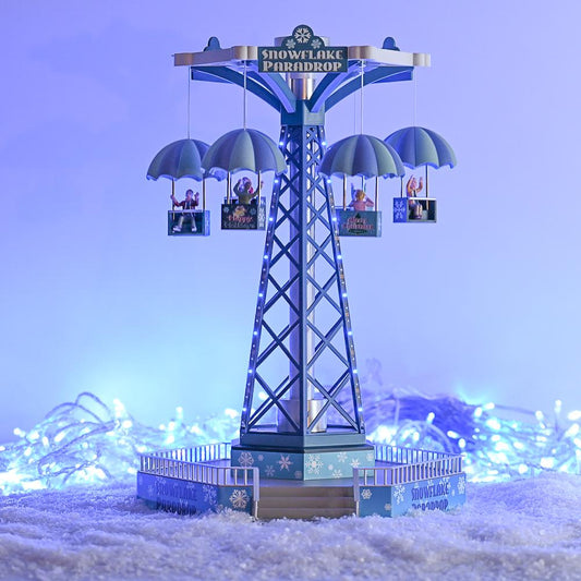 Lemax Christmas Village: Snowflake Paradrop
