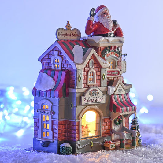 Lemax Christmas Village: The Santa Shop