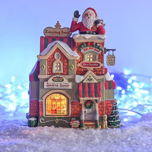 Lemax Christmas Village: The Santa Shop