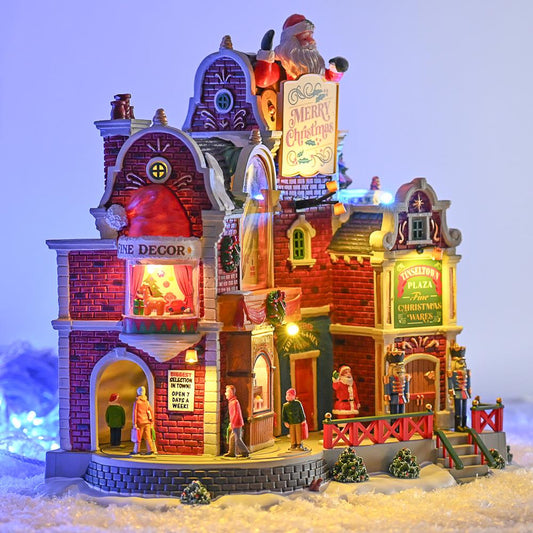 Lemax Christmas Village: Tinseltown Plaza