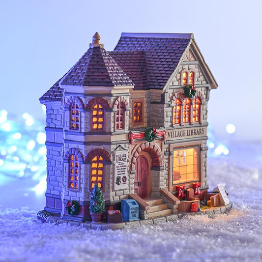 Lemax Christmas Village: Village Library