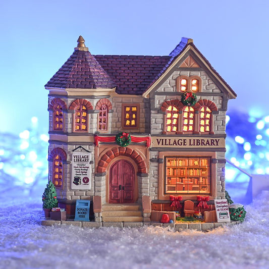 Lemax Christmas Village: Village Library