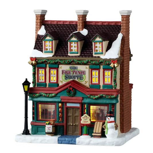 Lemax The Five Pence Shoppe Lighted Building
