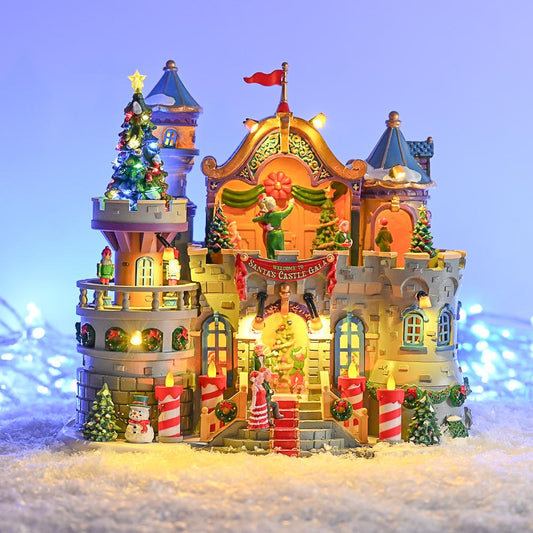 Lemax Village Christmas: Santa's Castle Gala