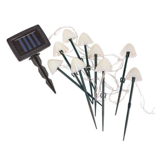 LumiShrooms Solar Stake Lights – Set of 10