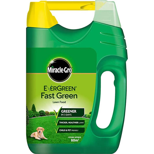 Miracle-Gro Fast Green Lawn Feed Spreader 80M2