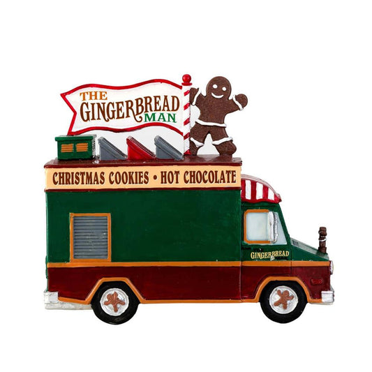 Model Christmas Village: The Gingerbread Man, Set Of 3
