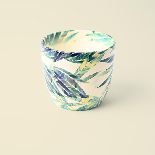 Monza Botanical Fern Planter - 15.5cm